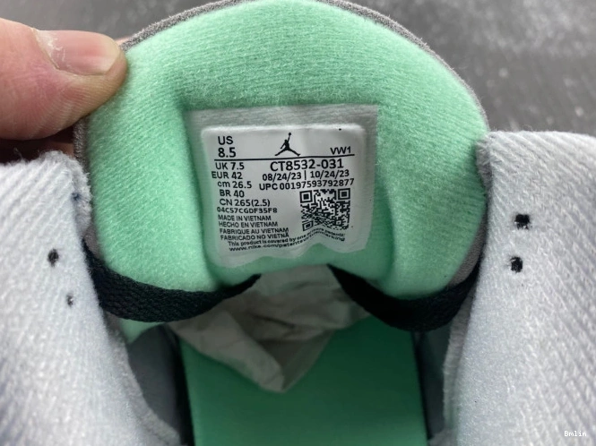 Bmlin Shoes Green 3 Jordan Glow Air CT8532-031 0709